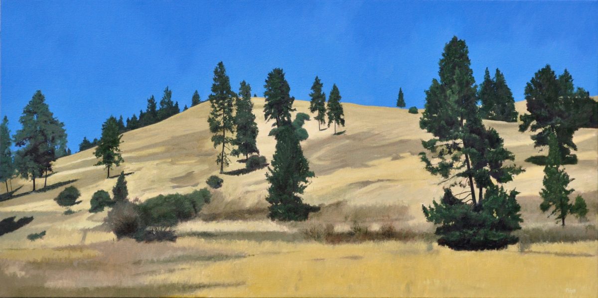 Solid Gold, oil on canvas, 20x40